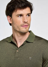 Dubarry Forde Heren UPF50 Modal Polo, olive