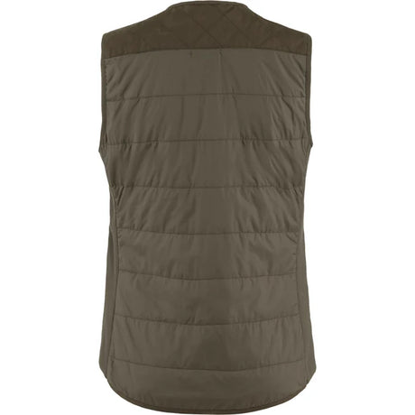 Fjällräven Forest Wool Padded Vest W, dark olive