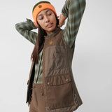Fjällräven Forest Wool Padded Vest W, dark olive