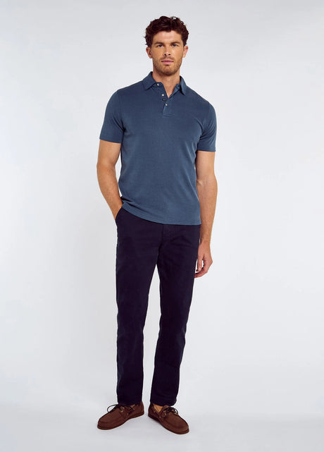 Dubarry Gilligan Heren Tencel Modal Poloshirt, atlantic