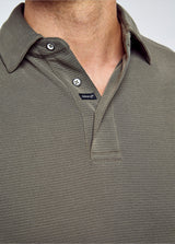 Dubarry Gilligan Heren Tencel Modal Poloshirt, olive