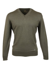 Foresta heren trui Glen, V-hals, olive