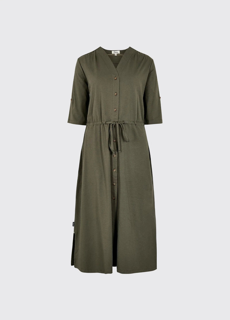 Afbeelding laden in Galerijviewer, Dubarry Hanlon Midi Shirtjurk, kelp
