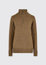Dubarry Hession, dames trui met kwart rits en windstopper, elk