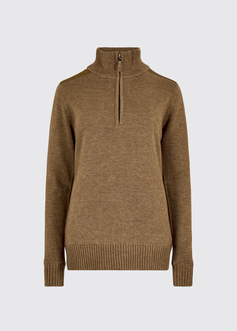 Afbeelding laden in Galerijviewer, Dubarry Hession, dames trui met kwart rits en windstopper, elk
