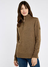 Dubarry Hession, dames trui met kwart rits en windstopper, elk