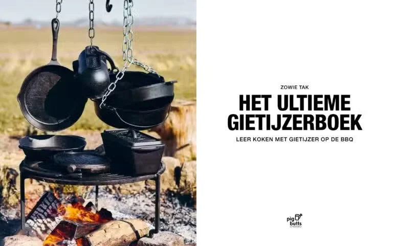Het Ultieme Gietijzerboek: leren koken met gietijzer op de bbq