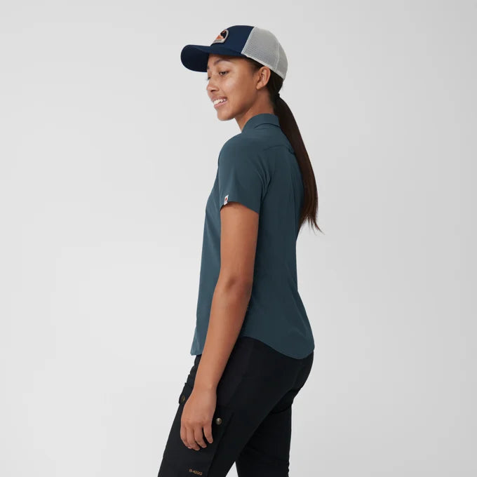 Afbeelding laden in Galerijviewer, Fjällräven High Coast Lite Shirt SS Navy - Het Brabants Jachthuis
