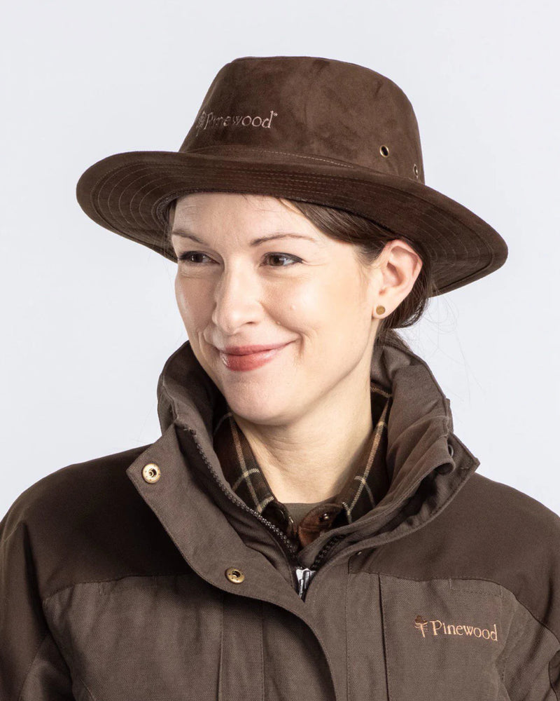 Afbeelding laden in Galerijviewer, Pinewood Hunting hat, suede brown
