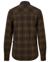 Pinewood Abisko Trekking InsectSafe L/S Shirt Women, d.olive/d.sandstone