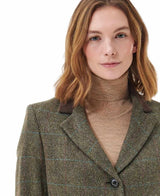 Barbour Robinson Tailored Jacket, herringbone with blue/ruby