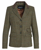 Barbour Robinson Tailored Jacket, herringbone with blue/ruby