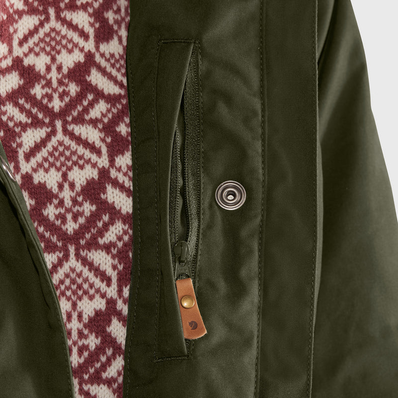 Afbeelding laden in Galerijviewer, Fjällräven Karla Hydratic Jacket W, deep forest
