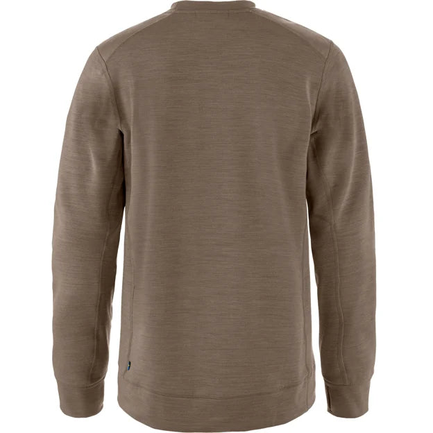 Fjällräven Keb Fleece Crew Neck Men, suede brown