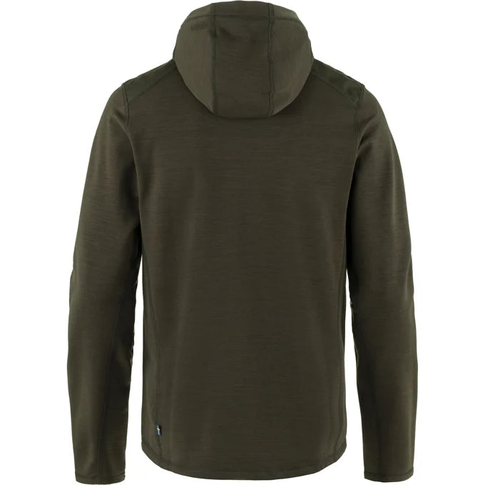 Load image into Gallery viewer, Fjällräven Keb Fleece Hoodie M, deep forest
