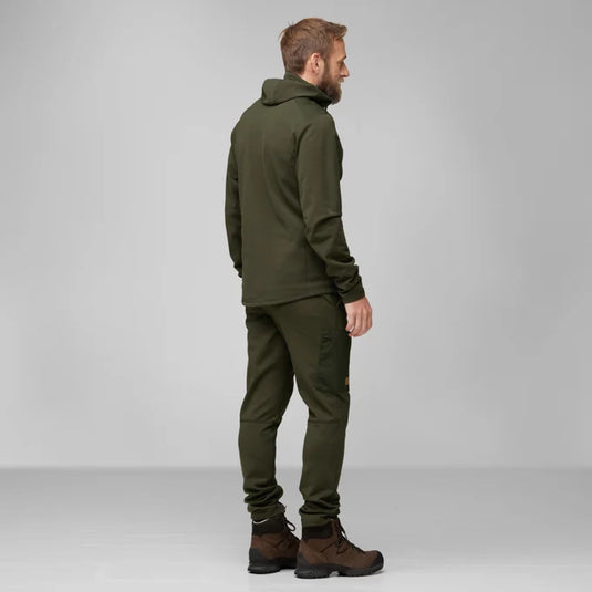 Fjällräven Keb Fleece Hoodie M, deep forest