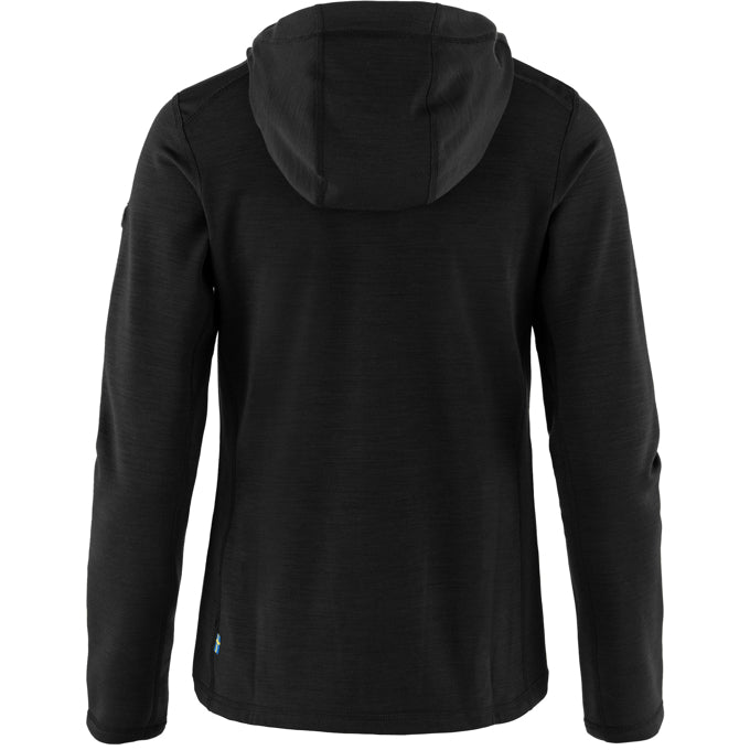 Afbeelding laden in Galerijviewer, Fjällräven Keb Fleece Hoodie W Black
