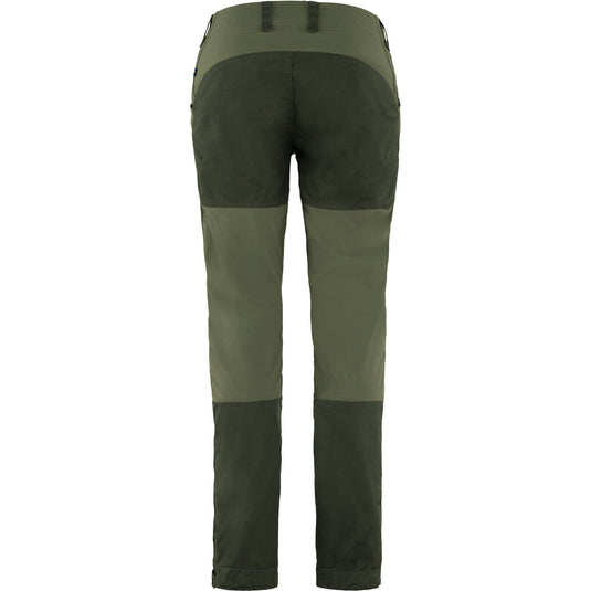 Fjällräven Keb Trousers Curved, deep forest/laurel green