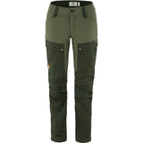 Fjällräven Keb Trousers W, deep forest/laurel green