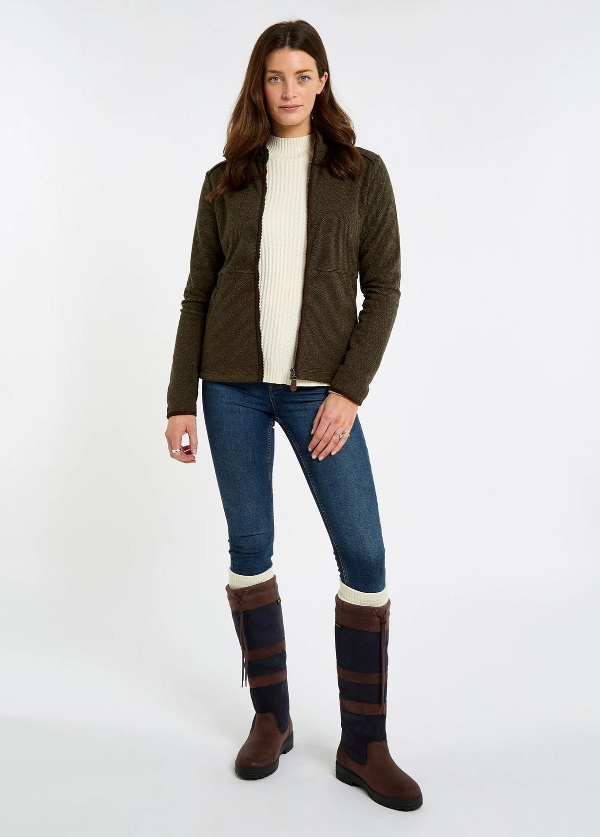 Dubarry Kilberry, dames fleece vest, olive