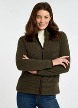 Dubarry Kilberry, dames fleece vest, olive