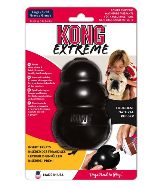 KONG EXTREME SCHWARZ GROß 7X7X10 CM