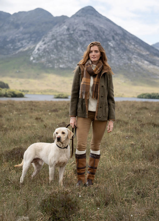 Dubarry Honeysuckle Corduroy Broek, camel