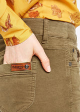 Dubarry Honeysuckle Corduroy Broek, dusky green