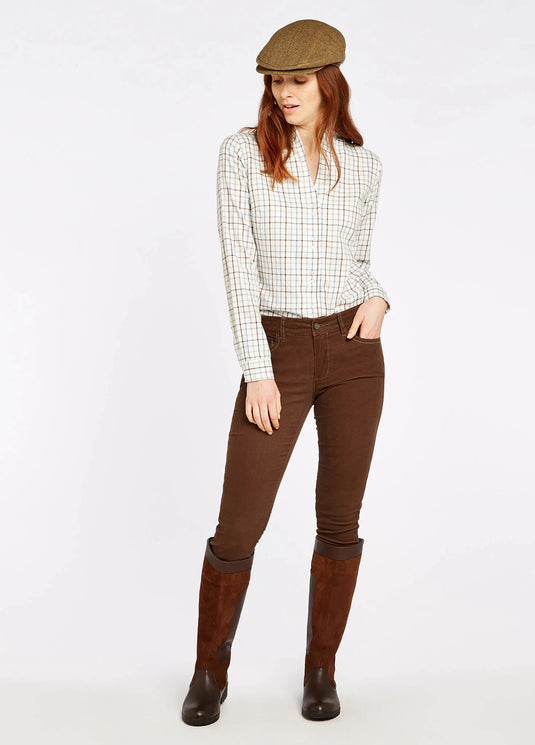 Dubarry Honeysuckle Corduroy Broek, mocha