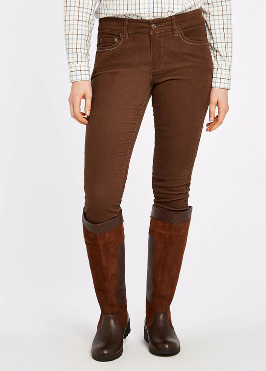 Dubarry Honeysuckle Corduroy Broek, mocha
