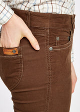 Dubarry Honeysuckle Corduroy Broek, mocha