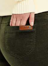 Dubarry Honeysuckle Corduroy Broek, olive