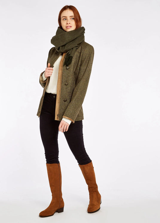 Dubarry Bracken Tweed Jacket, heath
