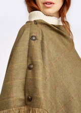 Dubarry Hazelwood Poncho, elm