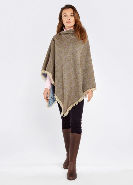 Dubarry Hazelwood Poncho, woodrose