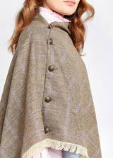 Dubarry Hazelwood Poncho, woodrose