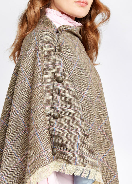 Dubarry Hazelwood Poncho, woodrose