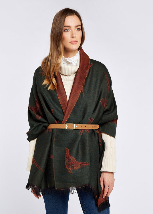 Dubarry Birchdale Omslagdoek, ivy