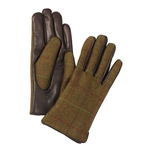 Laksen Burley Lady/s Tweed & Lambskin Gloves