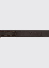 Dubarry Ranger, leren hondenriem, mahogany