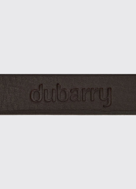Dubarry Ranger, leren hondenriem, mahogany