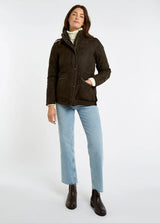 Dubarry Locton Diamond Quilt Jas, olive