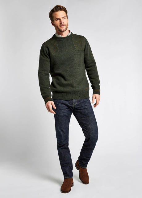 Dubarry Clarinbridge Crew Neck Sweater, olive