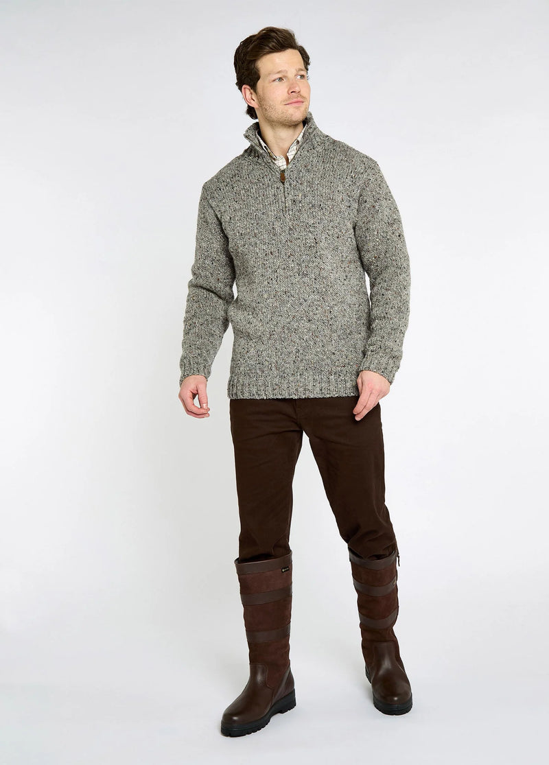 Afbeelding laden in Galerijviewer, Dubarry Callaghan Men&#39;s Sweater with zip, elk
