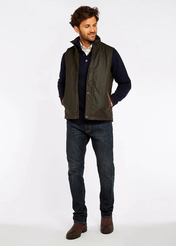 Dubarry Mayfly, primaloft wax bodywarmer, olive