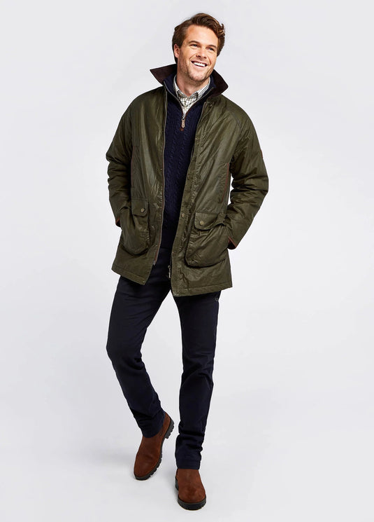 Dubarry Brunswick Wax Jacket, pine