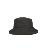 Hatland Merridin Waxed Hat, brown
