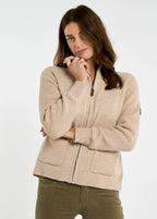 Dubarry Morton, damesvest met rits, oat