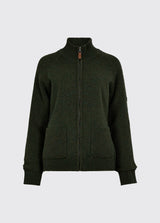 Dubarry Morton, damesvest met rits, olive