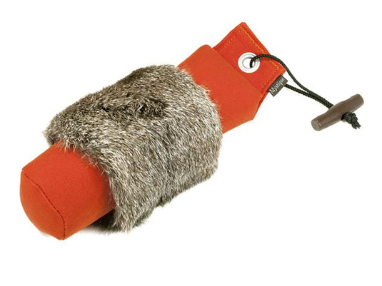 Dummy 500 gram bekleed met Konijn - Oranje